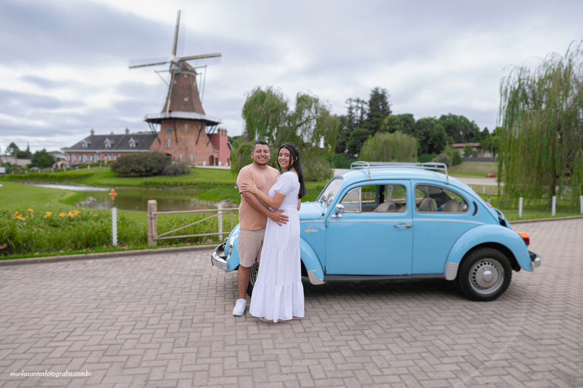 Emanuelly e Nathan Murilo Santos Fotografia Castro Castrolanda Campos Gerais Paraná Ensaio Externo Ensaio Casal Noivos Casamento Pré wedding Pré Noiva Noivo Casal Fusca