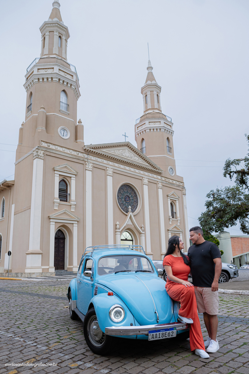 Emanuelly e Nathan Murilo Santos Fotografia Castro Castrolanda Campos Gerais Paraná Ensaio Externo Ensaio Casal Noivos Casamento Pré wedding Pré Noiva Noivo Casal Fusca