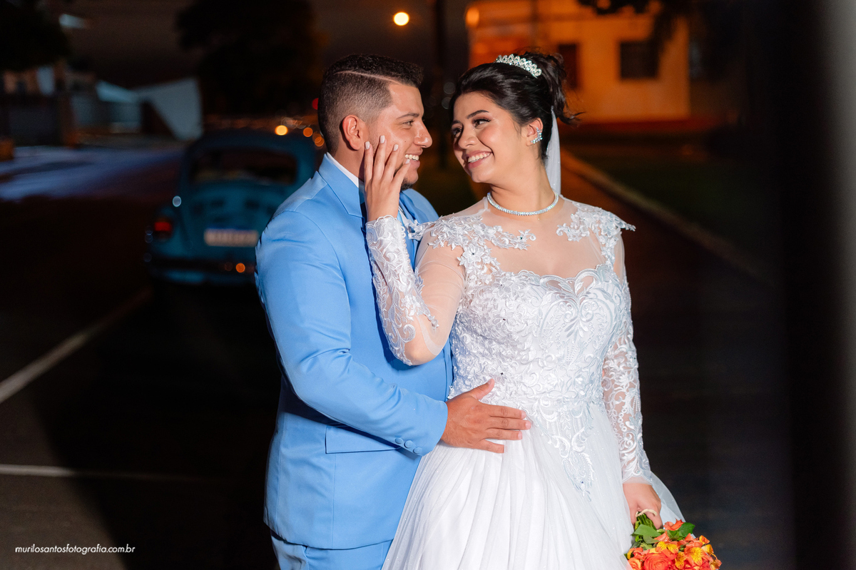 Emanuelly e Nathan Murilo Santos Fotografia Ponta Grossa Campos Gerais Paraná Noivos Casamento Cerimonia wedding Ensaio Externo Ensaio Casal Noivos Casamento Noiva Noivo Casal Fusca