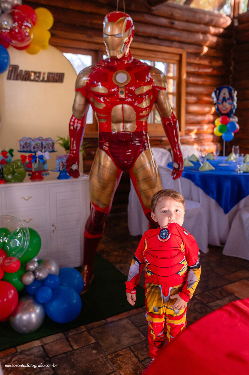 Marcelinho 3 anos Murilo Santos Fotografia Castro Campos Gerais Paraná Festa Alegria Família Sony Criança Aniversario Infantil Parabens Vingadores Avengers Homem de Ferro Capitão America