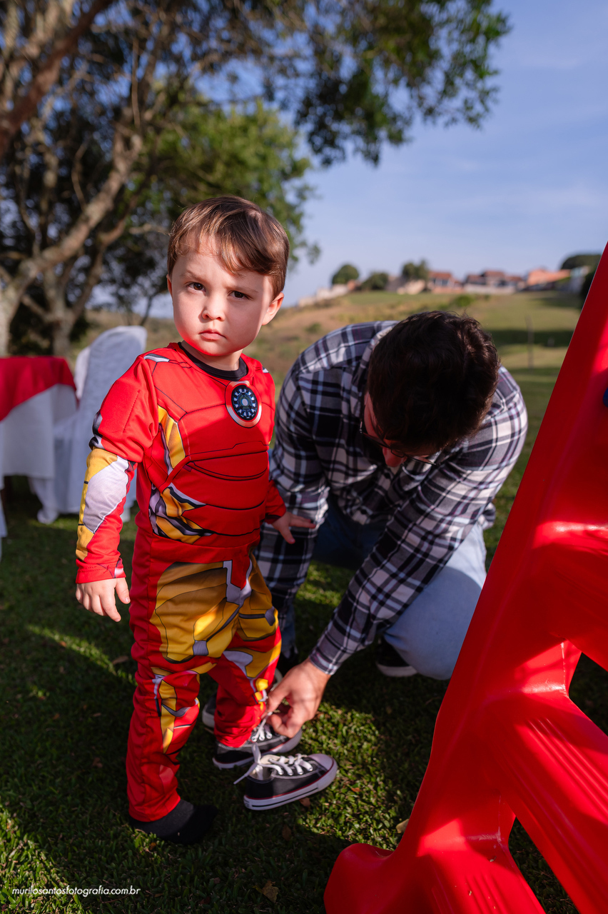 Marcelinho 3 anos Murilo Santos Fotografia Castro Campos Gerais Paraná Festa Alegria Família Sony Criança Aniversario Infantil Parabens Vingadores Avengers Homem de Ferro Capitão America