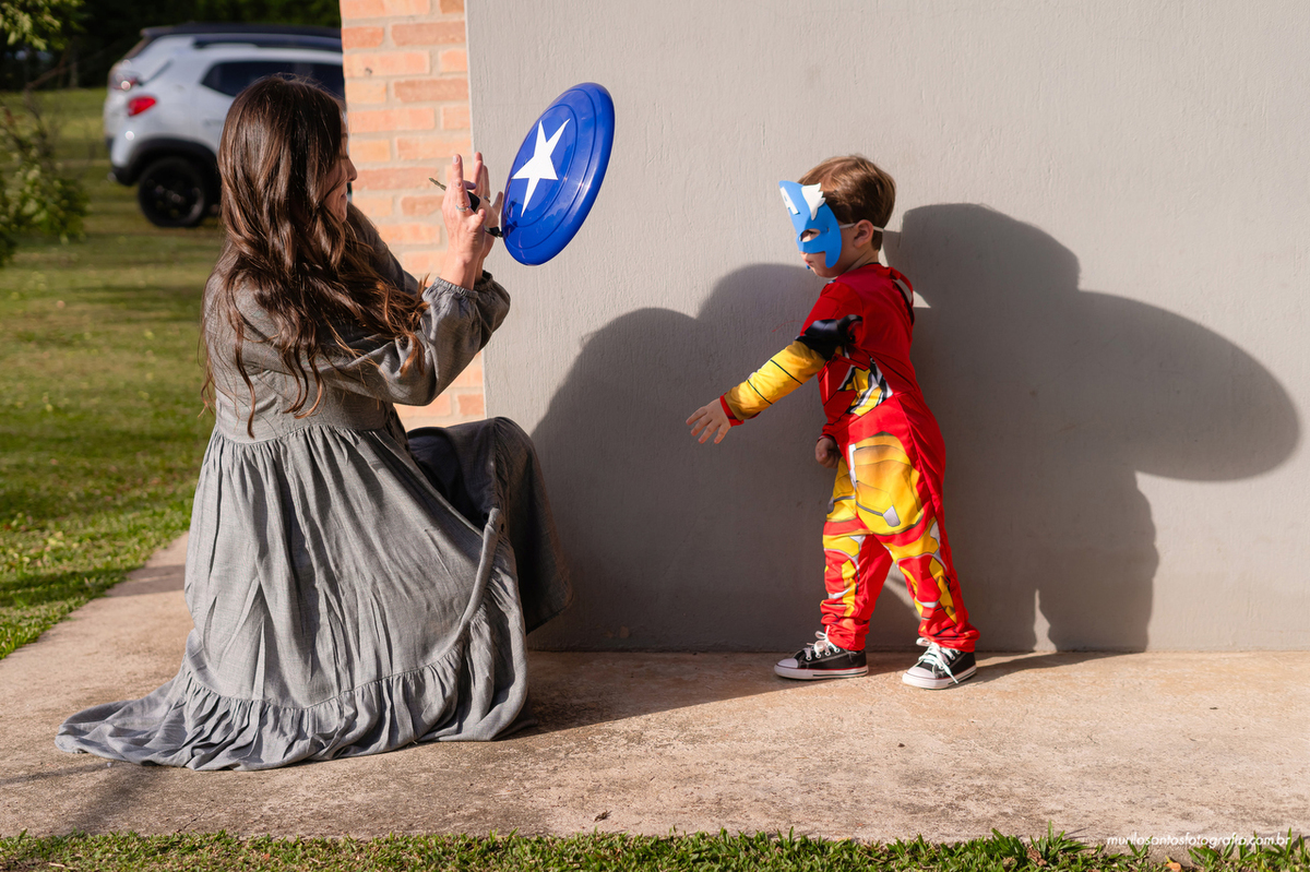 Marcelinho 3 anos Murilo Santos Fotografia Castro Campos Gerais Paraná Festa Alegria Família Sony Criança Aniversario Infantil Parabens Vingadores Avengers Homem de Ferro Capitão America