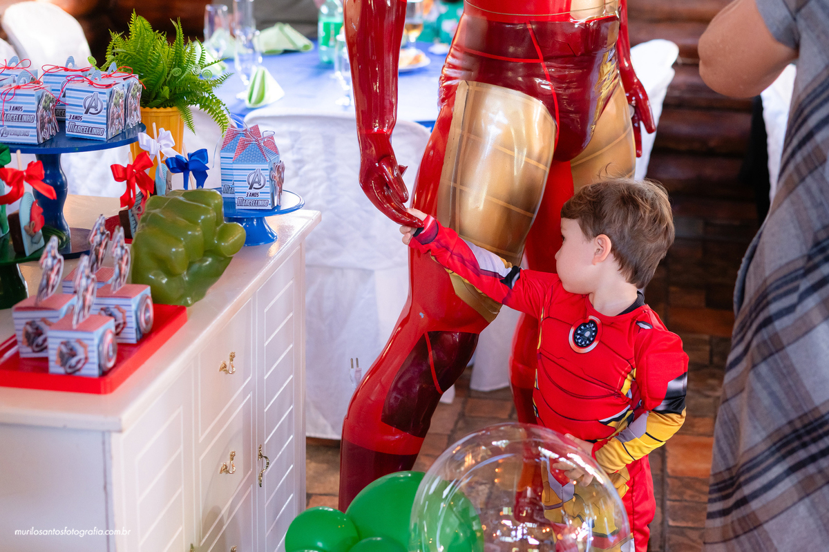 Marcelinho 3 anos Murilo Santos Fotografia Castro Campos Gerais Paraná Festa Alegria Família Sony Criança Aniversario Infantil Parabens Vingadores Avengers Homem de Ferro Capitão America