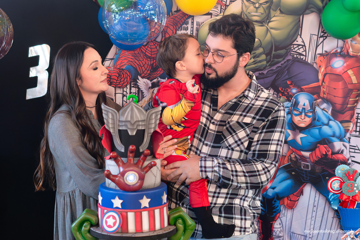 Marcelinho 3 anos Murilo Santos Fotografia Castro Campos Gerais Paraná Festa Alegria Família Sony Criança Aniversario Infantil Parabens Vingadores Avengers Homem de Ferro Capitão America