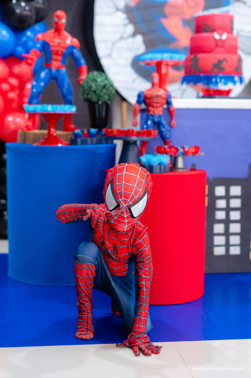 Joaquim 4 anos Murilo Santos Fotografia Castro Campos Gerais Paraná Festa Alegria Família Sony Criança Aniversario Infantil Parabens Homem Aranha Heroi