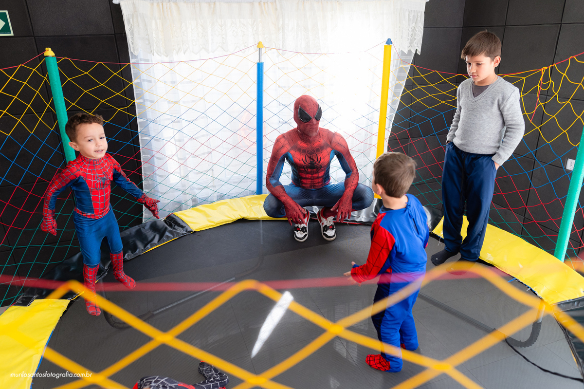 Joaquim 4 anos Murilo Santos Fotografia Castro Campos Gerais Paraná Festa Alegria Família Sony Criança Aniversario Infantil Parabens Homem Aranha Heroi