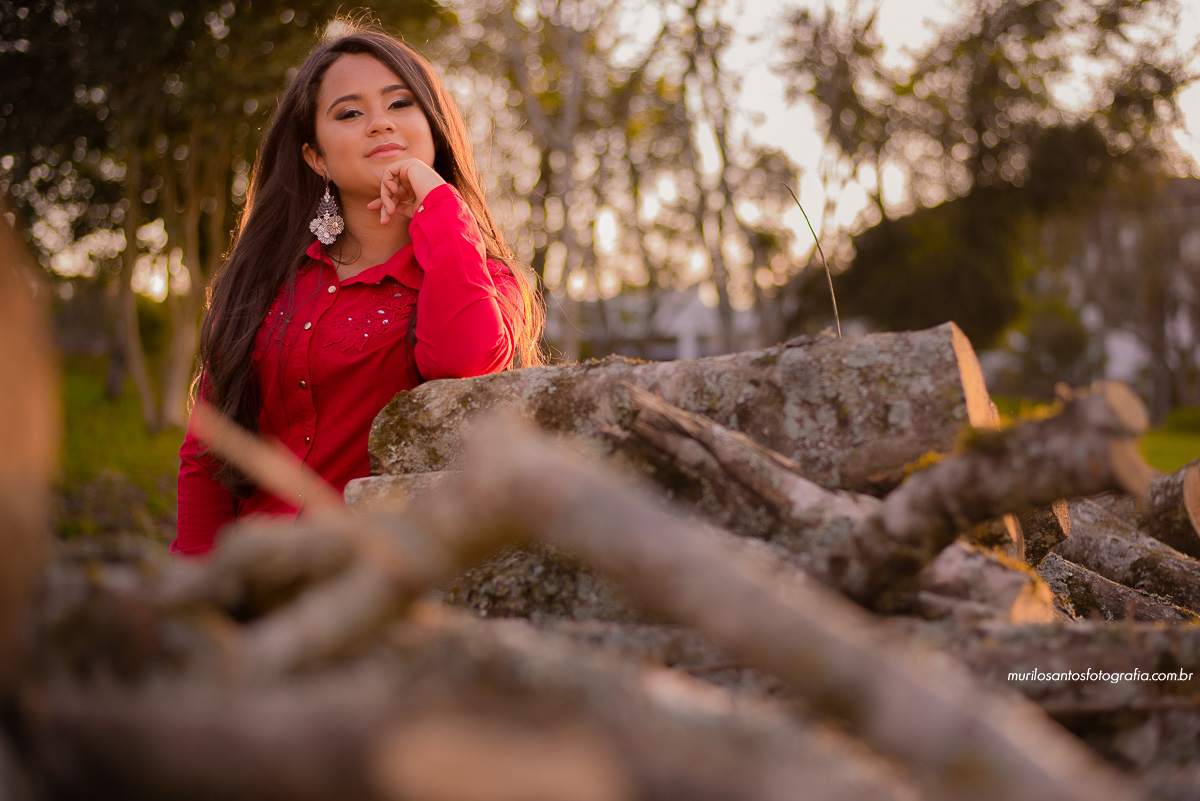Jenifer 15 Anos Murilo Santos Fotografia Ensaio Sessão Externa Ao Ar Livre 15 Anos Instituto Cristão Castro Campos Gerais Tibagi Alegria Família Sorriso Bota Xadrez Flores Campo Nikon 