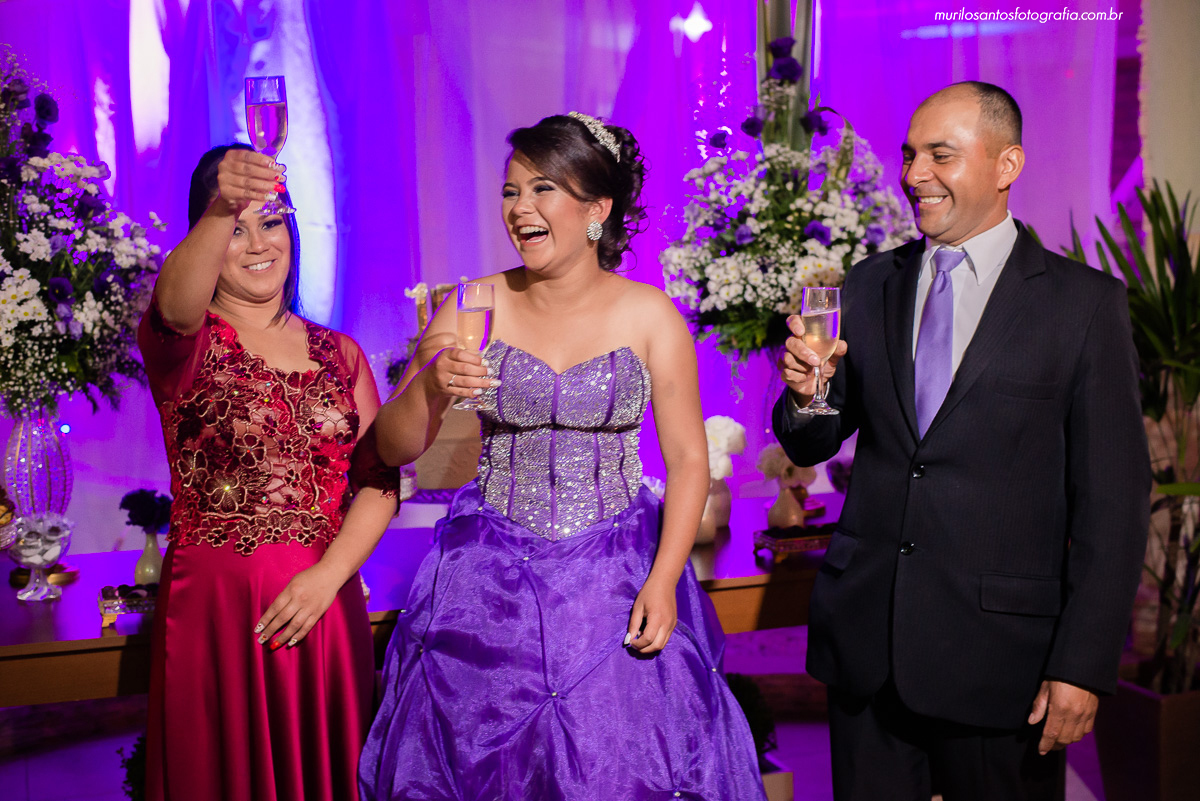 Jenifer 15 Anos Murilo Santos Fotografia Castro Campos Gerais Festa Alegria Família Sorriso Balada Dança