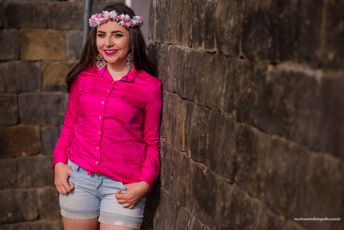 Thayna Hobert 15 Anos Murilo Santos Fotografia Ensaio Externo Ao ar Livre Castrolanda Castro Campos Gerais Paraná Sessão Alegria Sorriso Nikon