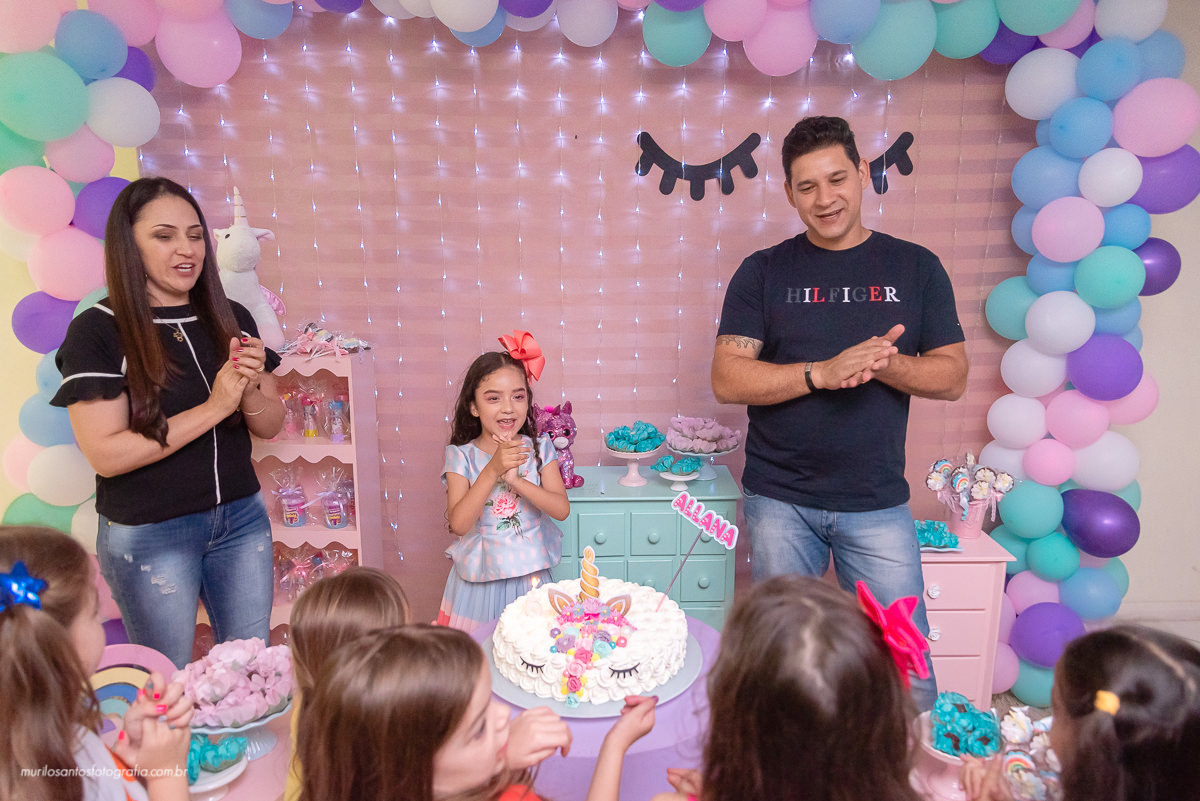 Murilo Santos Fotografia Aniversario Allana 6 Anos Festa Bambagito Crianças Aniversario Infantil Alegria Espontaneo Parabens Unicornio uni