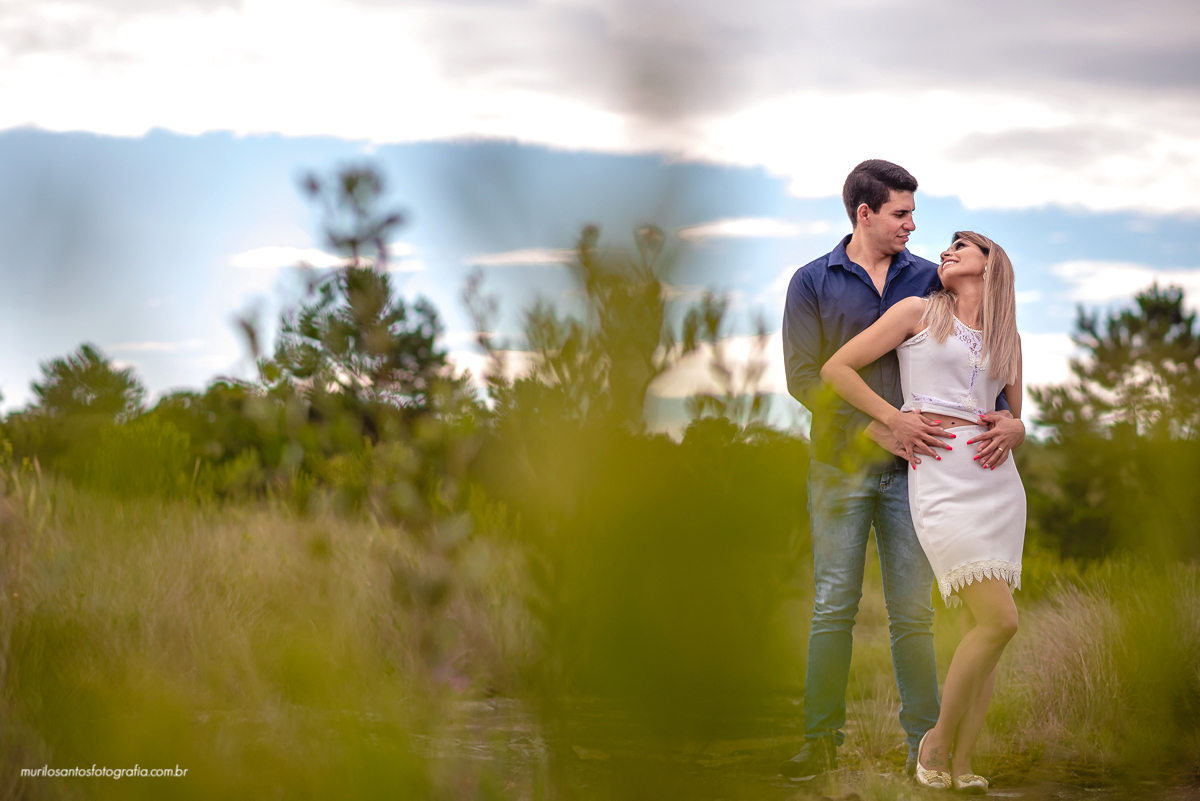 Murilo Santos Fotografia Thaise & Junior Ensaio Externo Ensaio Casal Pré Wedding Noivos noivo noiva casal Castro Tibagi Alegria Espontaneo Noivos Pata Castro Morro da Pata Pedras