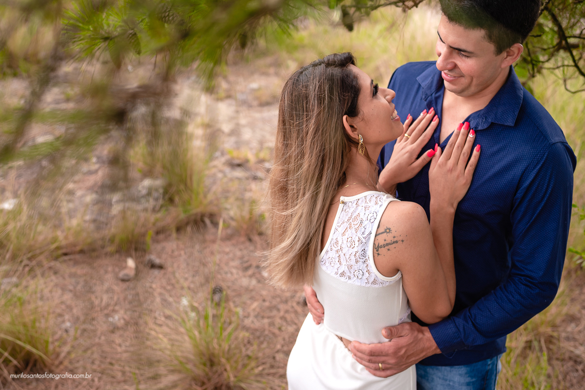 Murilo Santos Fotografia Thaise & Junior Ensaio Externo Ensaio Casal Pré Wedding Noivos noivo noiva casal Castro Tibagi Alegria Espontaneo Noivos Pata Castro Morro da Pata Pedras