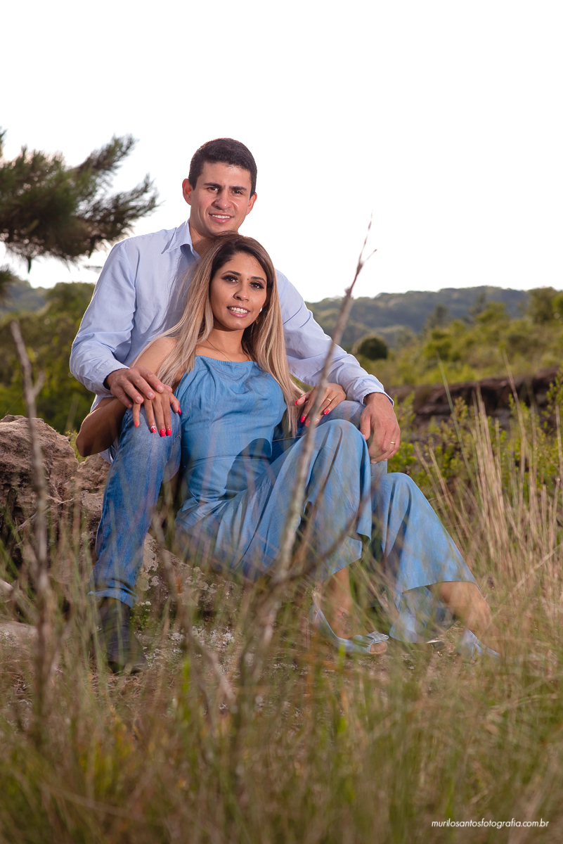 Murilo Santos Fotografia Thaise & Junior Ensaio Externo Ensaio Casal Pré Wedding Noivos noivo noiva casal Castro Tibagi Alegria Espontaneo Noivos Pata Castro Morro da Pata Pedras