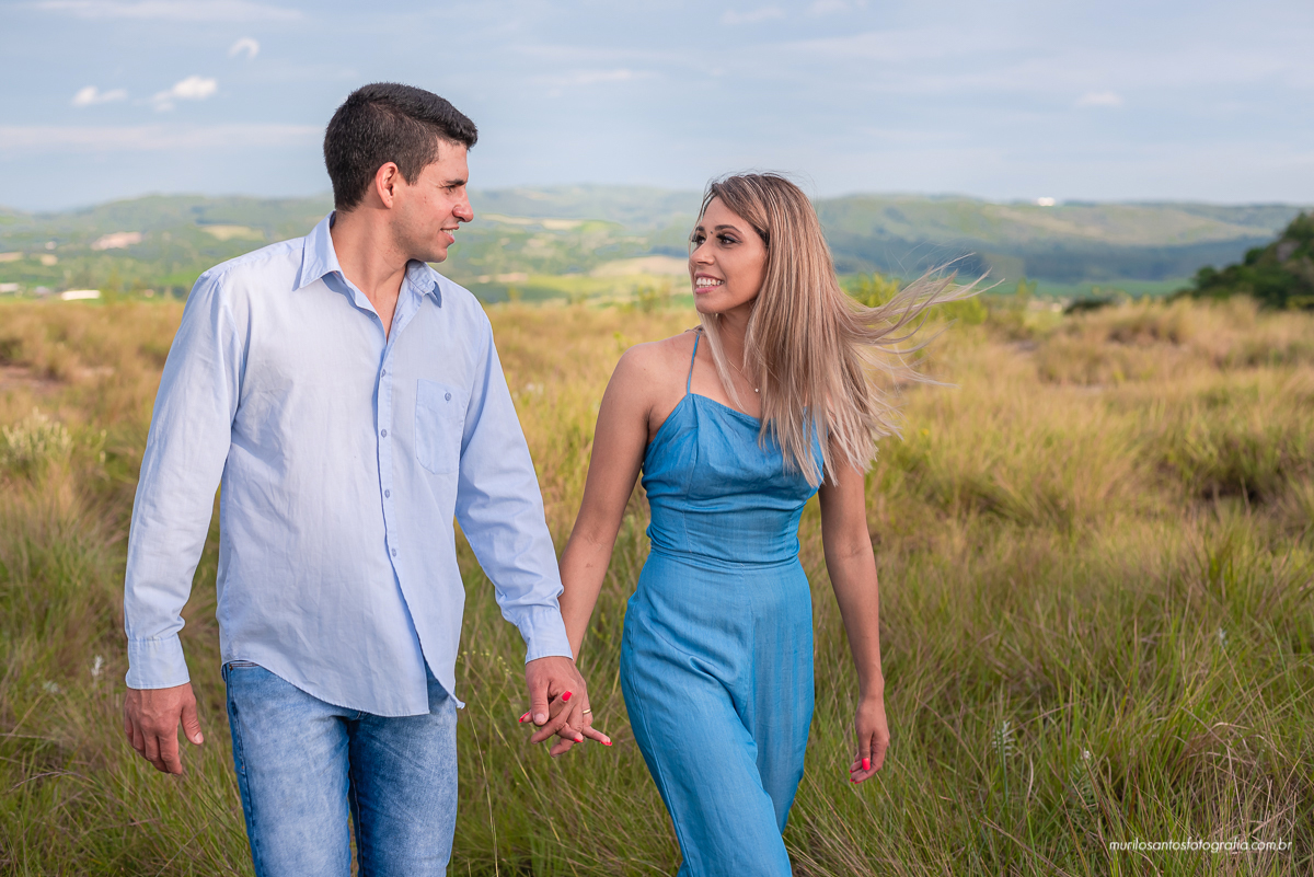 Murilo Santos Fotografia Thaise & Junior Ensaio Externo Ensaio Casal Pré Wedding Noivos noivo noiva casal Castro Tibagi Alegria Espontaneo Noivos Pata Castro Morro da Pata Pedras