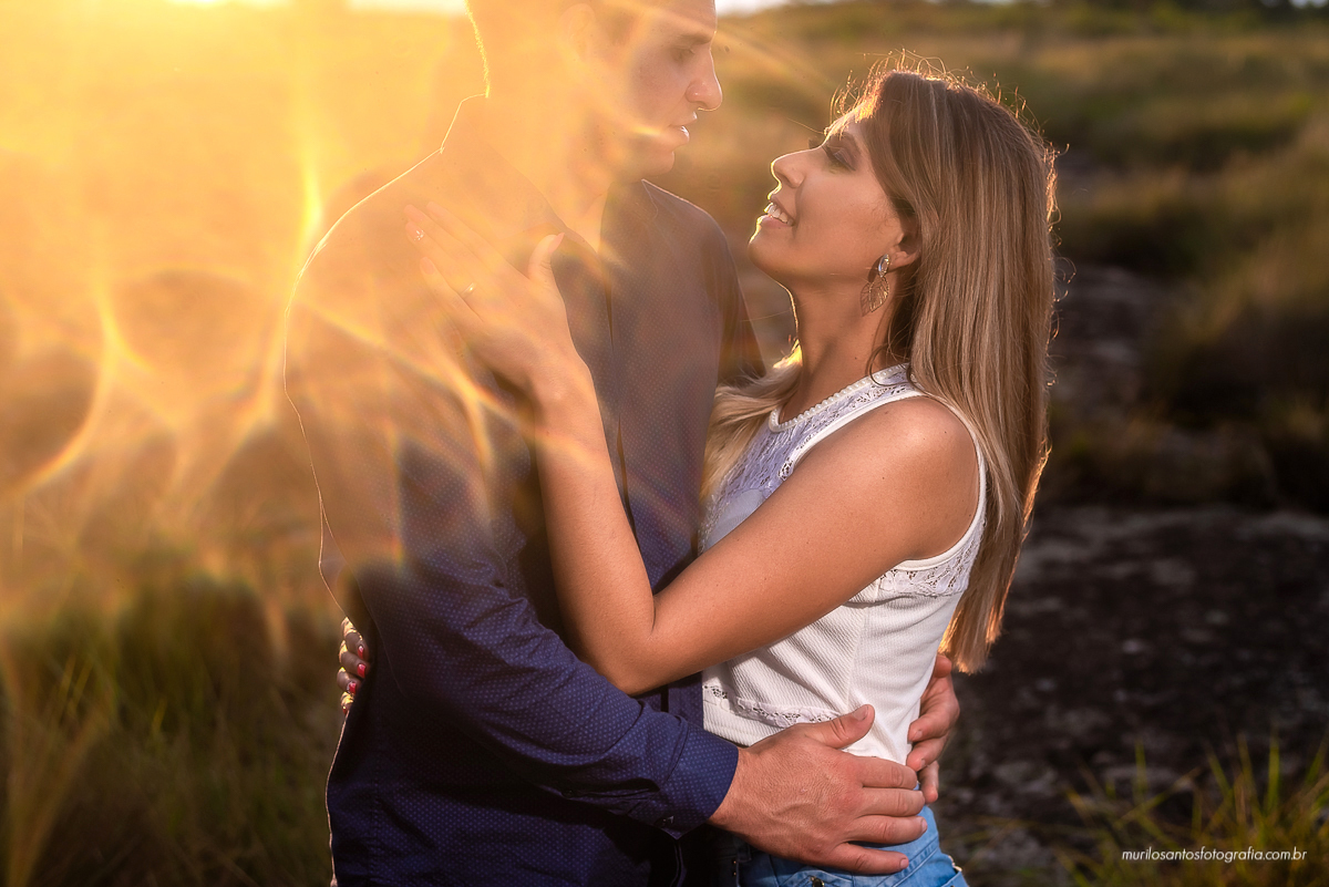 Murilo Santos Fotografia Thaise & Junior Ensaio Externo Ensaio Casal Pré Wedding Noivos noivo noiva casal Castro Tibagi Alegria Espontaneo Noivos Pata Castro Morro da Pata Pedras