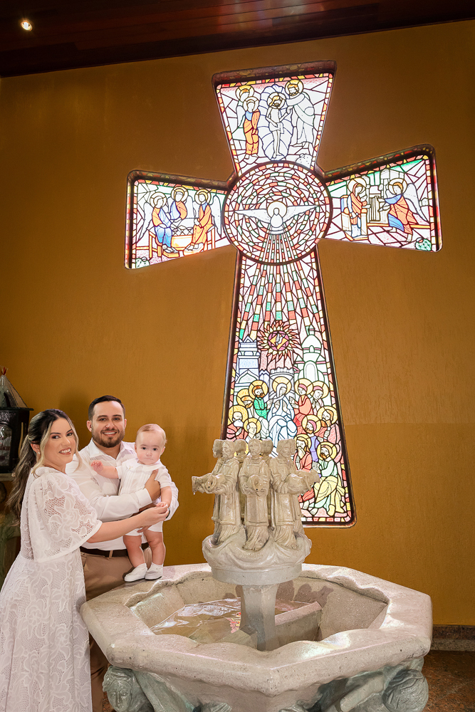 fotografia de batismo em caruaru