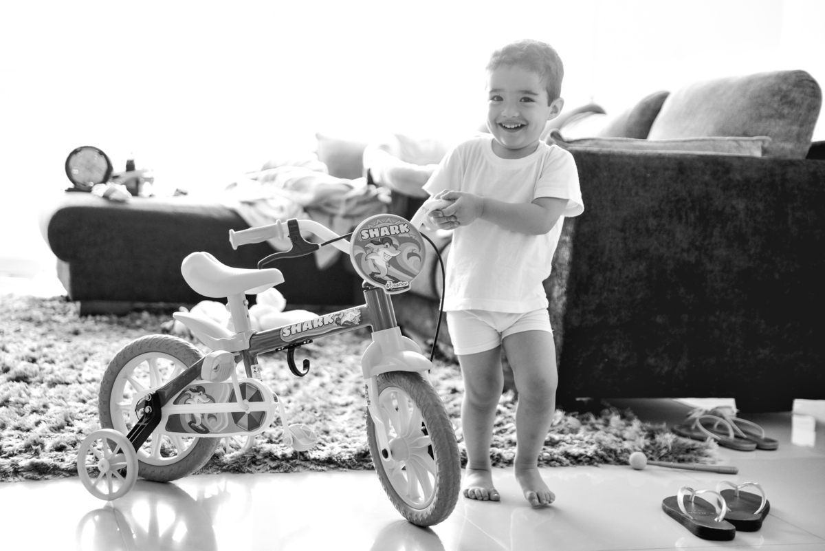 bagunça na sala de casa 