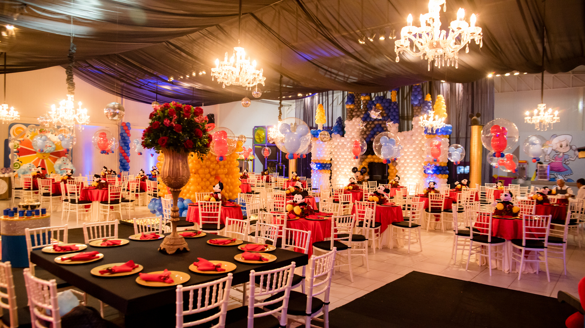 decoração festa disney  mickey