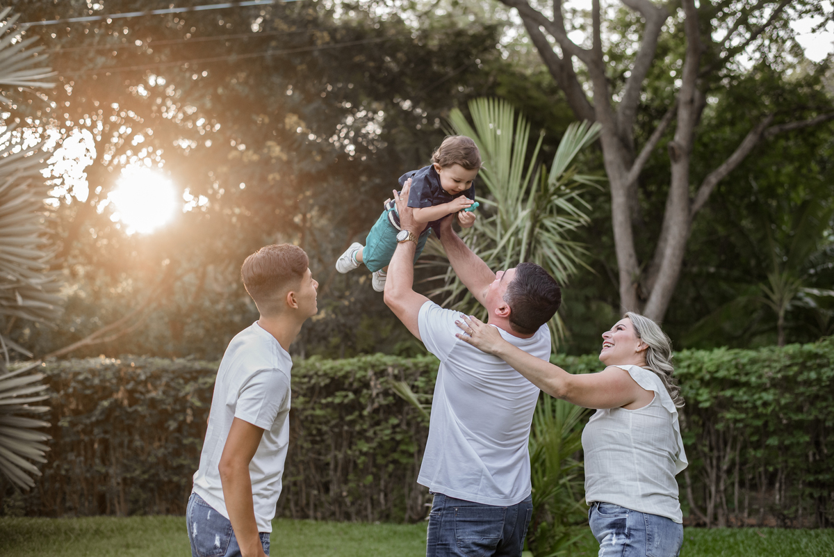 ensaio familia fim de tarde