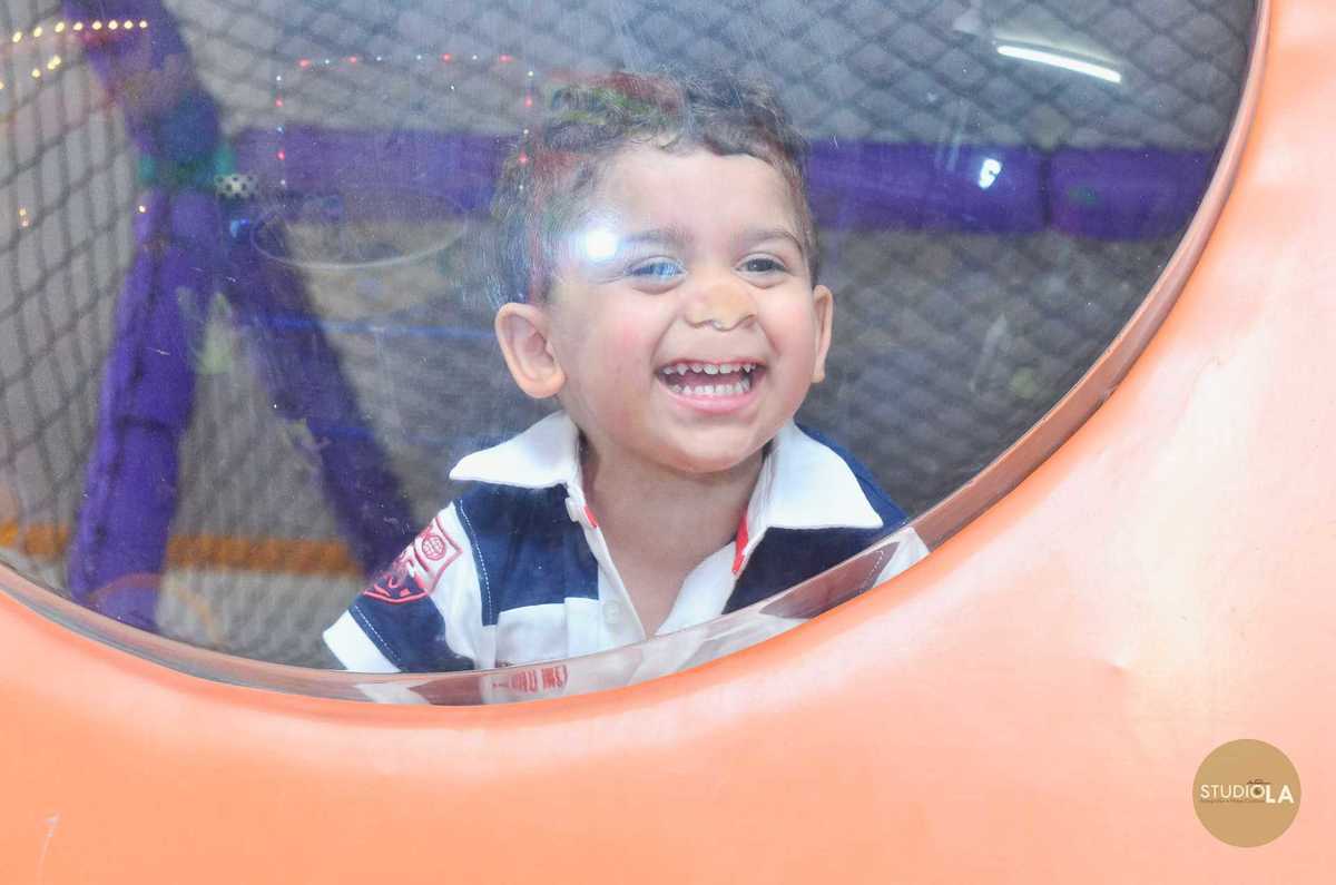 Festa de menino em buffet infantil de São Paulo, fotografada pelo Studio LA.