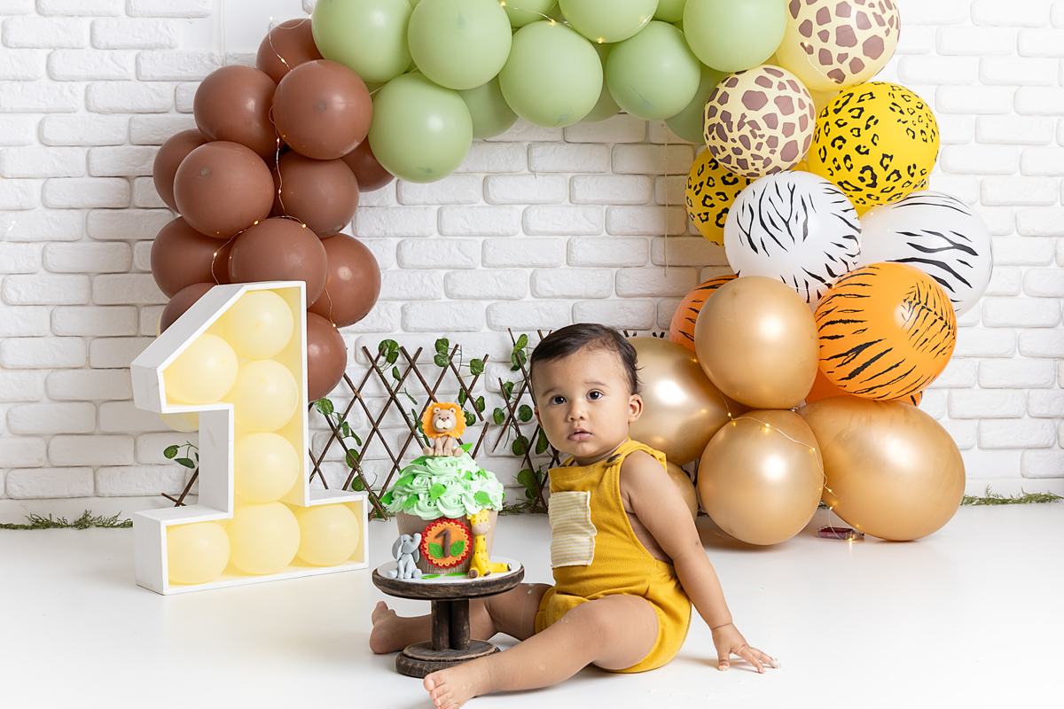 Ensaio smash the cake; adri silva fotografia; comemoração 1 ano; fotografa na zona sul de são paulo; fotografa em santo amaro