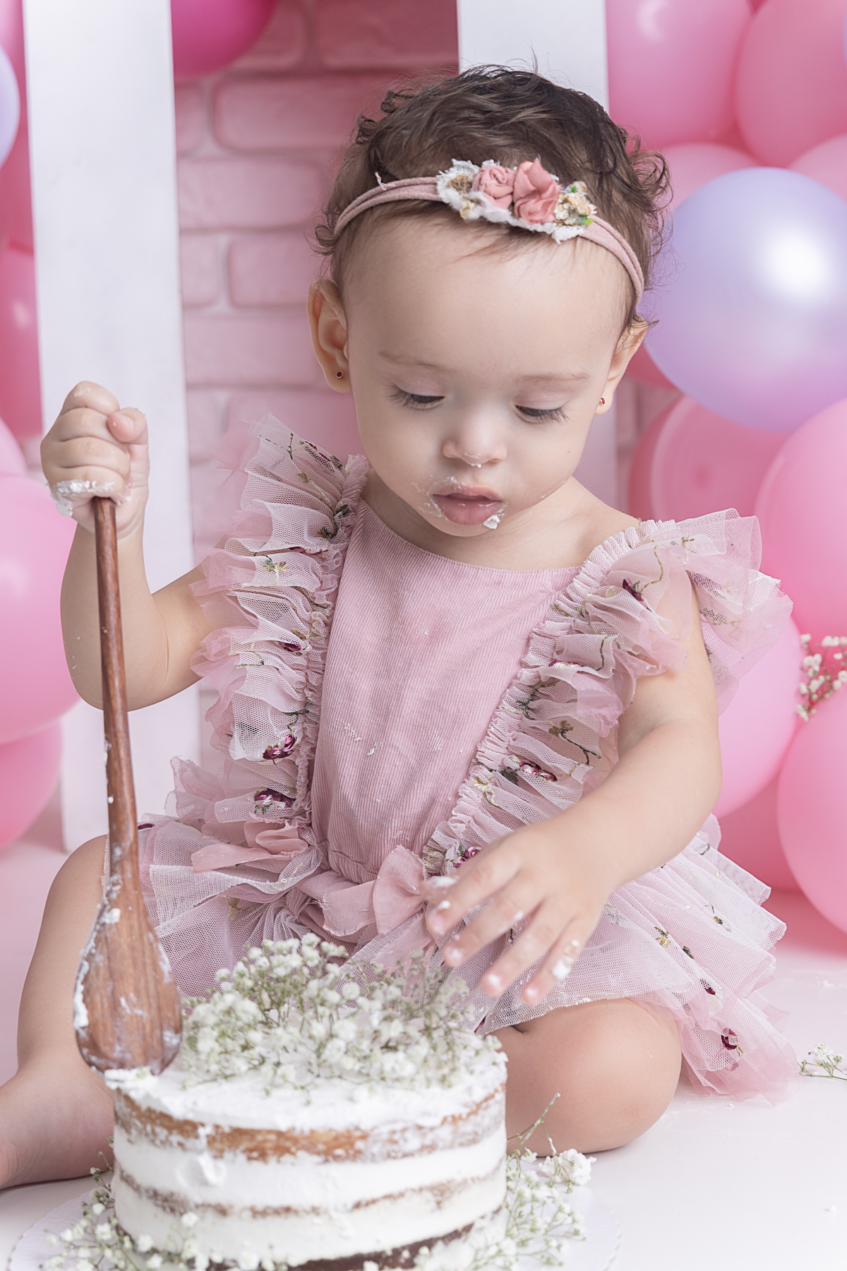 Ensaio smash the cake; aniversário de 1 ano; fotografia de família; smash the fruit; condomínio novAmerica; fotografa na zona sul de são paulo