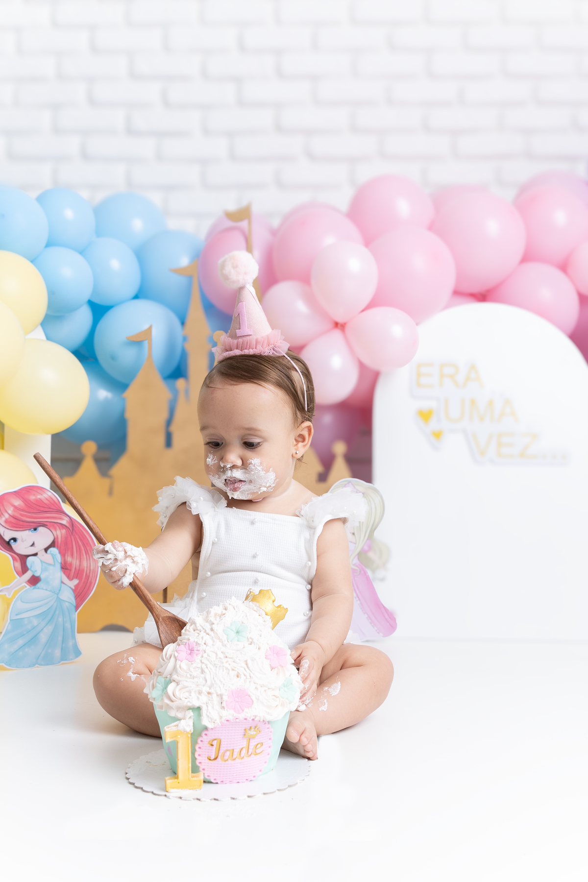 ensaio smash the cake; adri silva fotografias; smash the fruit; aniversário de um ano; fotografa na zona sul de são paulo; condomínio novamerica