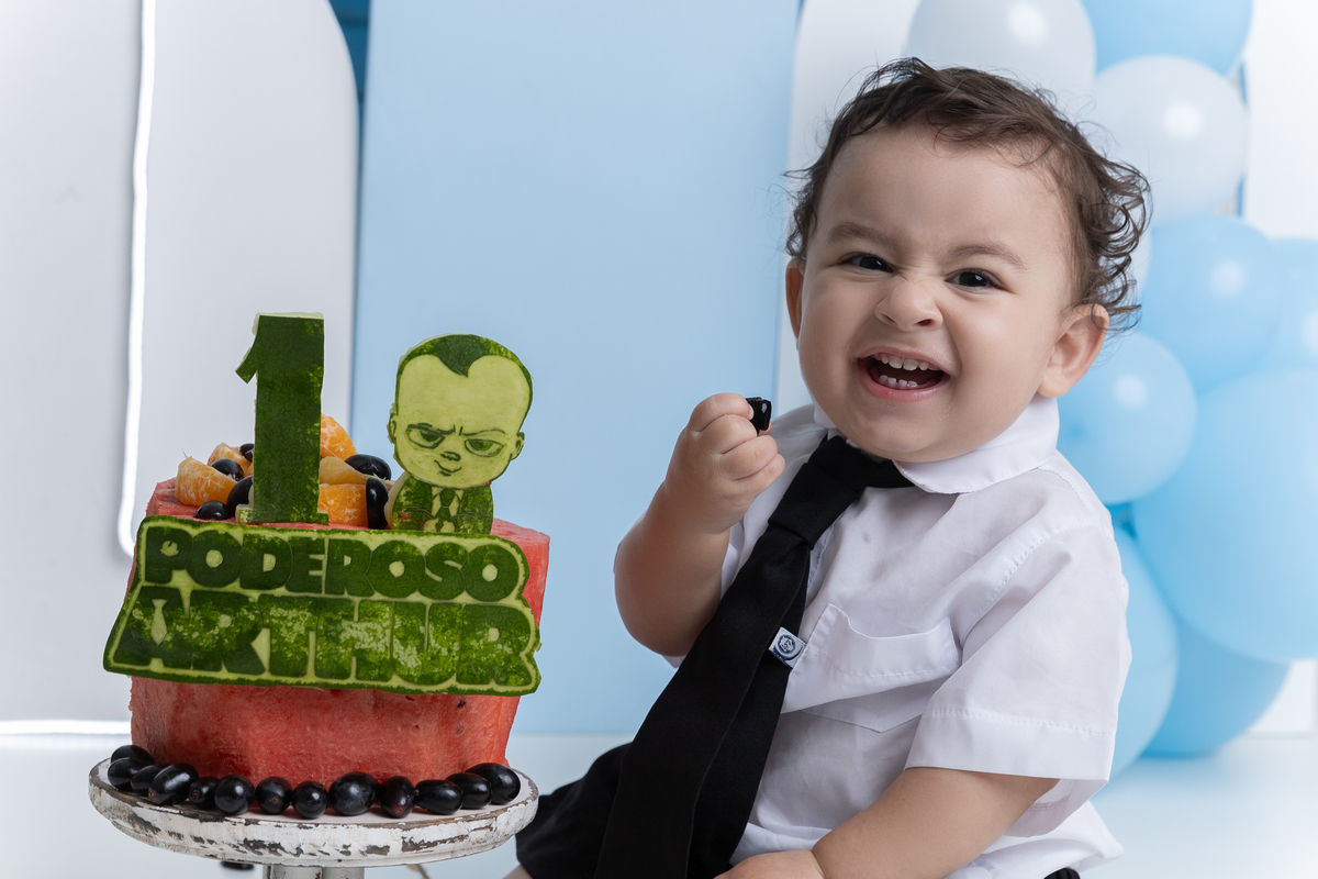 ensaio smash the cake; smash the fruit; adri silva fotografia; condomínio novAmerica; fotografa na zona sul de são paulo; aniversário de 1 ano