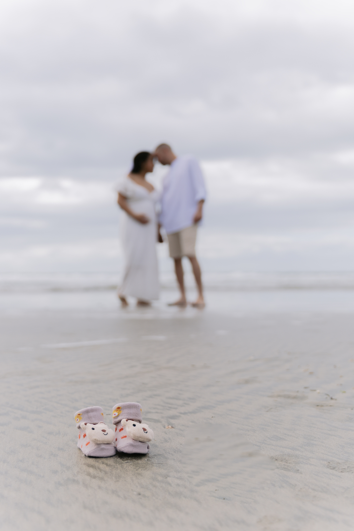 Ensaio revelação; Adri Silva Fotografia; Praia Iporanga; guarujá; fotografa de família
