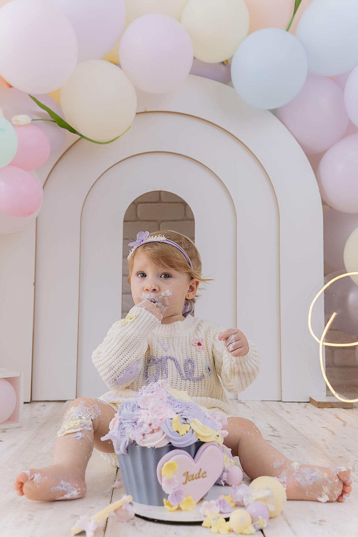 Smash the cake; aniversário 01 ano; adri silva fotografia; condomínio novamerica; fotografa na zona sul de são paulo