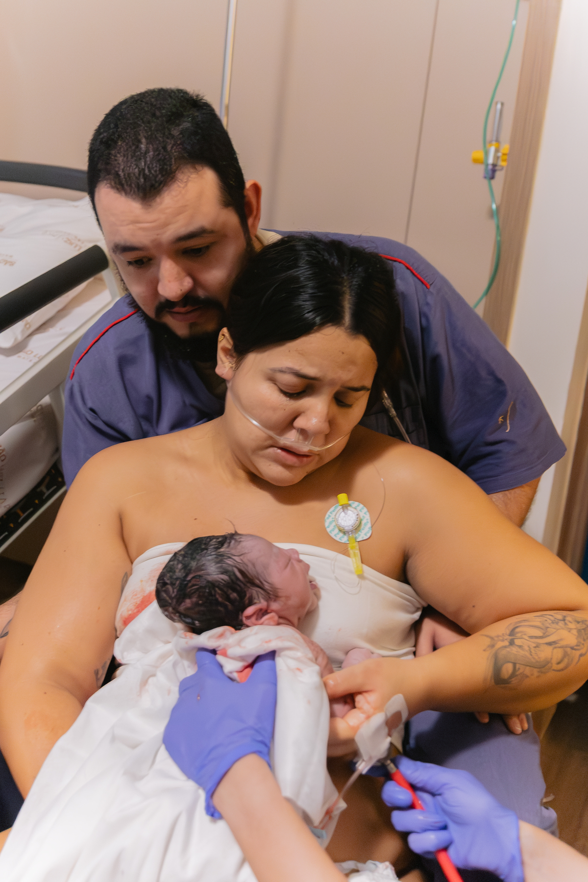 Fotografia de parto; maternidade são Luiz Star; foto de recem nascido; fotografa na zona sul de São Paulo