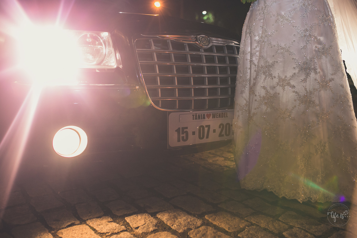 O carro da noiva em Campos dos Goytacazes