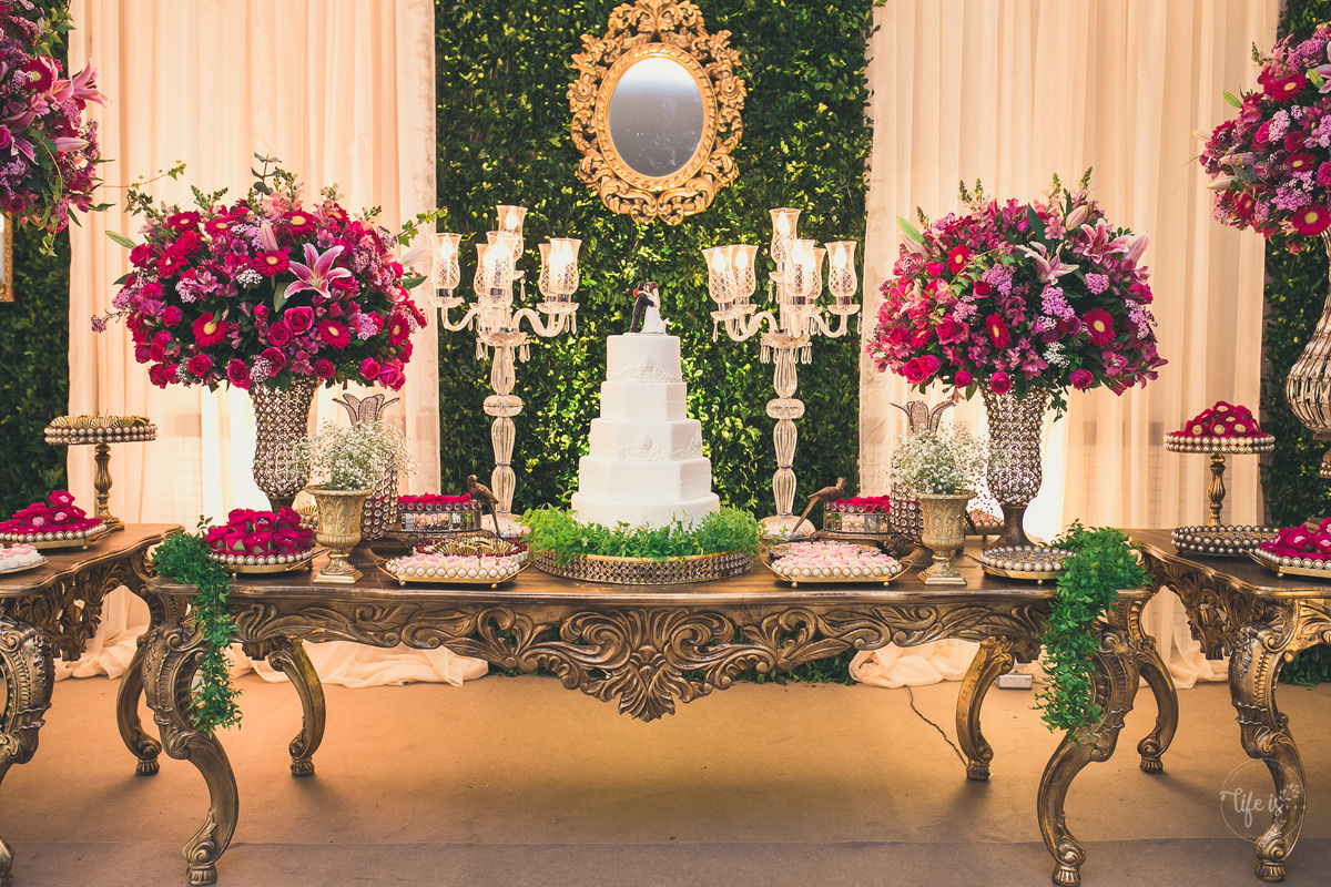 Decoração do casamento de Tânia e Wendel em Campos dos Goytacazes