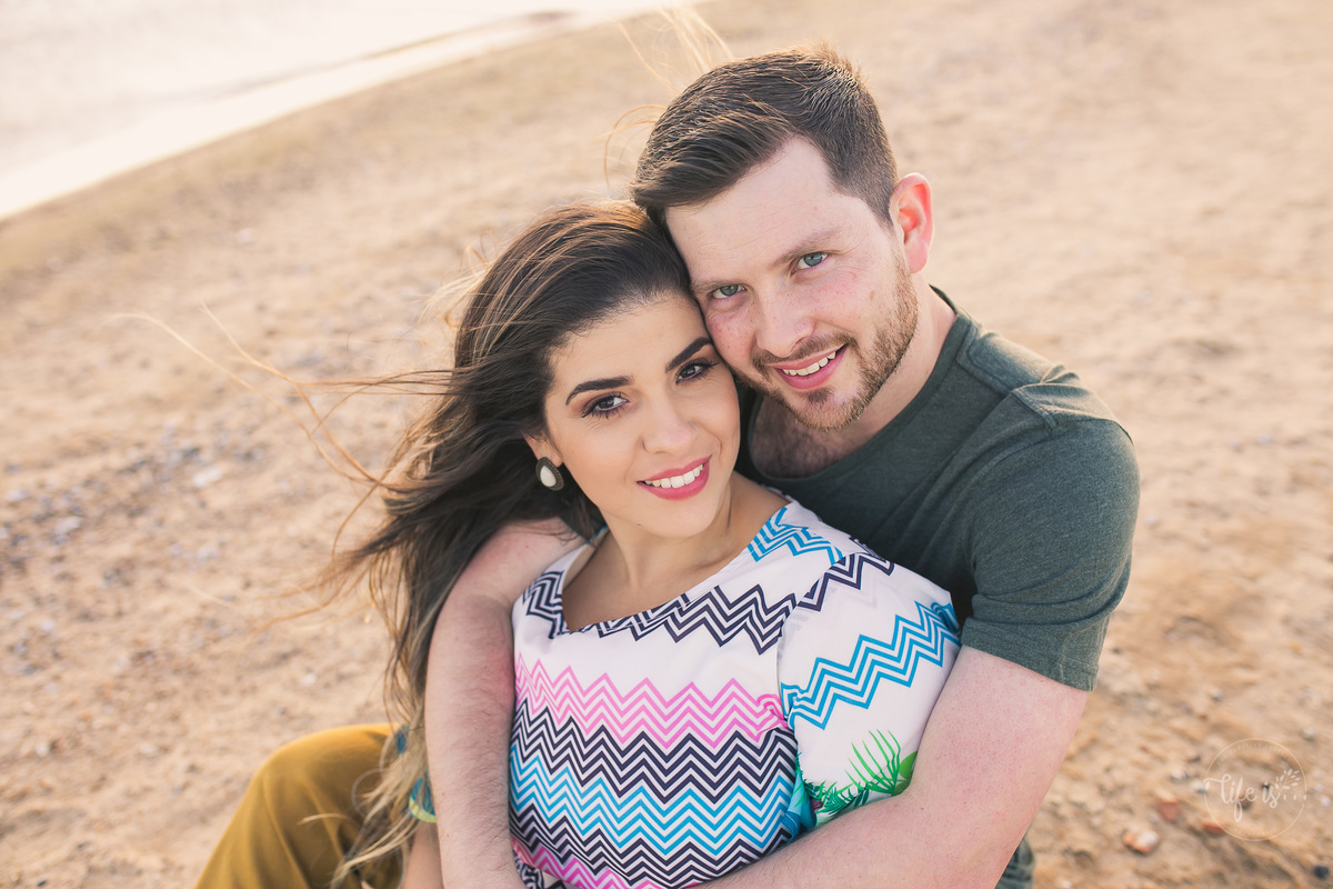 Foto posada de casal na lagoa de cima