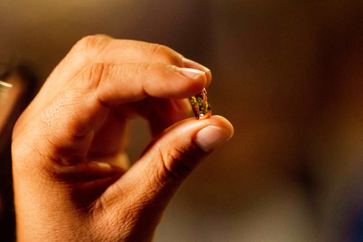 A médica Marcela Lima e o corretor Tiago Oliveira casam-se no Villa Toscana em um evento luxuoso - Fotos Thiago Rosarii