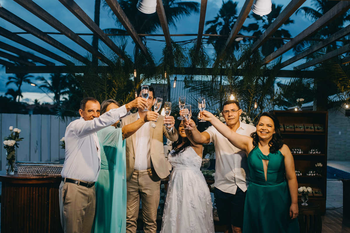 De Tocantins para casar na Praia de Villas do Atlântico - Marcus e Isa, escolhem Salvador em Destination Wedding - Thiago Rosarii