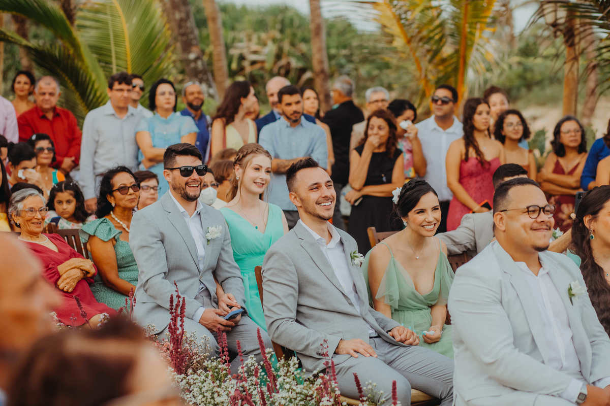 Casamento na Praia em Salvador Bahia - Fotógrafo Thiago Rosarii - Tropicalia Praia Eventos - Destination Wedding Brazil - Fotos de Casamento em Salvador - Farol da Barra 