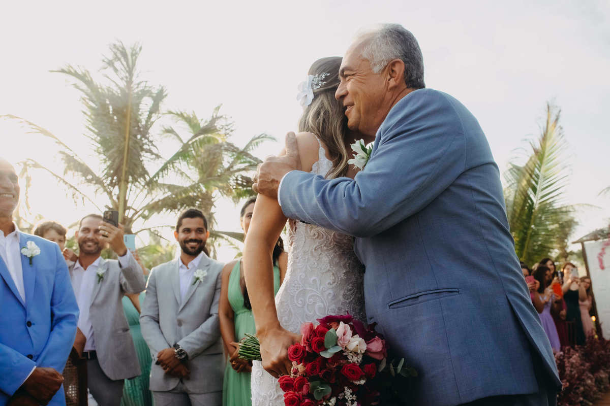 Casamento na Praia em Salvador Bahia - Fotógrafo Thiago Rosarii - Tropicalia Praia Eventos - Destination Wedding Brazil - Fotos de Casamento em Salvador - Farol da Barra 