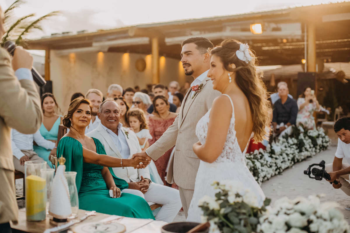 Casamento na Praia - Luiza e Vitor - Thiago Rosarii - Casando em Frente ao Mar - Fotografia de Casamento em Salvador - Fotógrafo em Salvador - Bahia