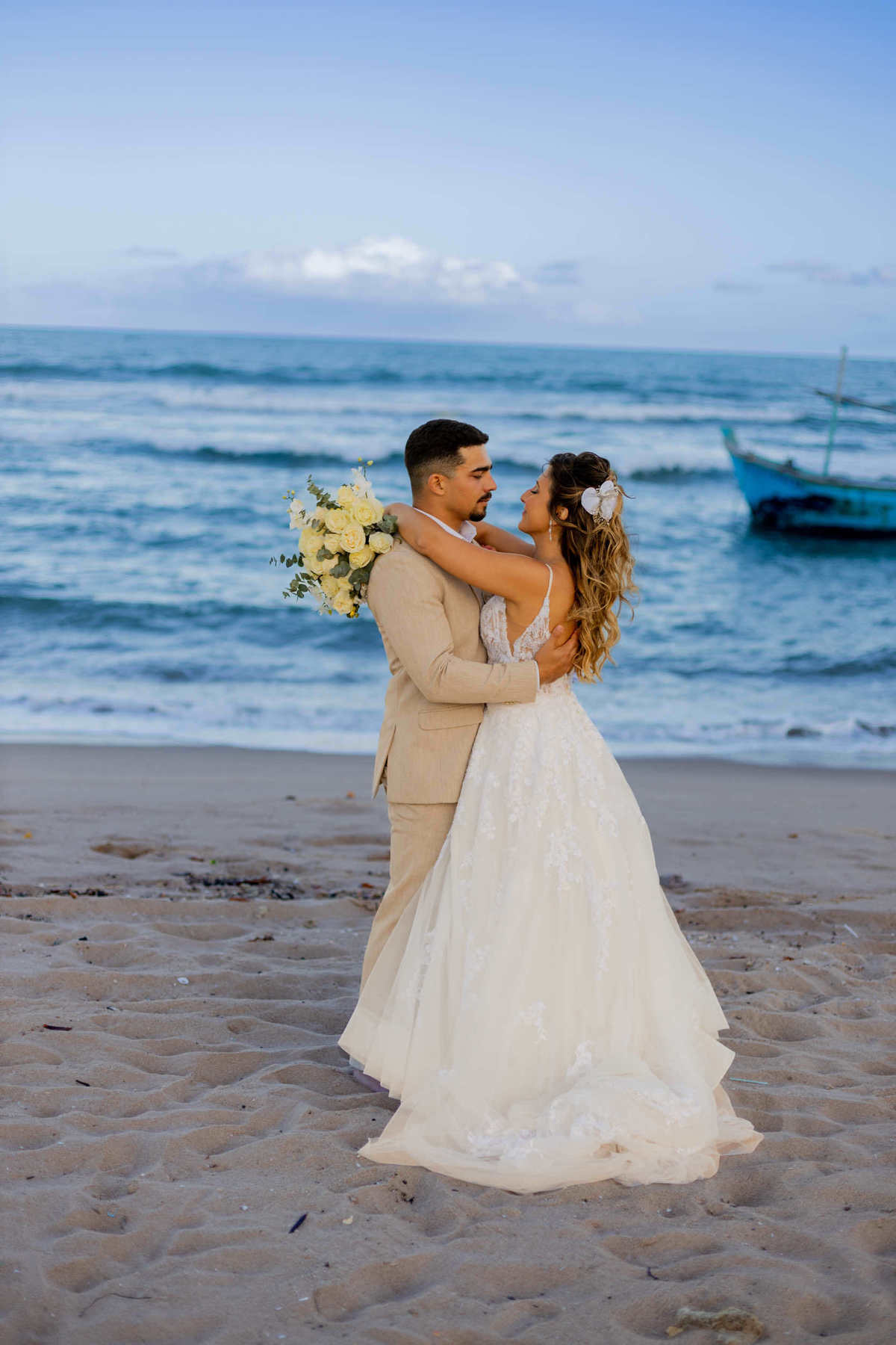 Casamento na Praia - Luiza e Vitor - Thiago Rosarii - Casando em Frente ao Mar - Fotografia de Casamento em Salvador - Fotógrafo em Salvador - Bahia