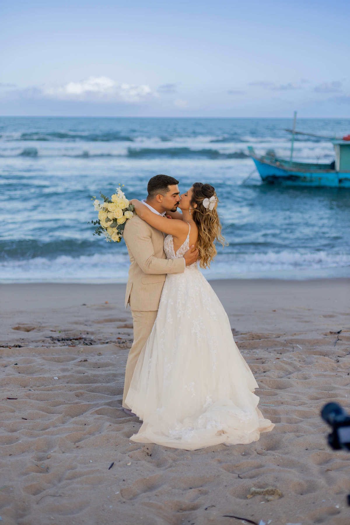 Casamento na Praia - Luiza e Vitor - Thiago Rosarii - Casando em Frente ao Mar - Fotografia de Casamento em Salvador - Fotógrafo em Salvador - Bahia