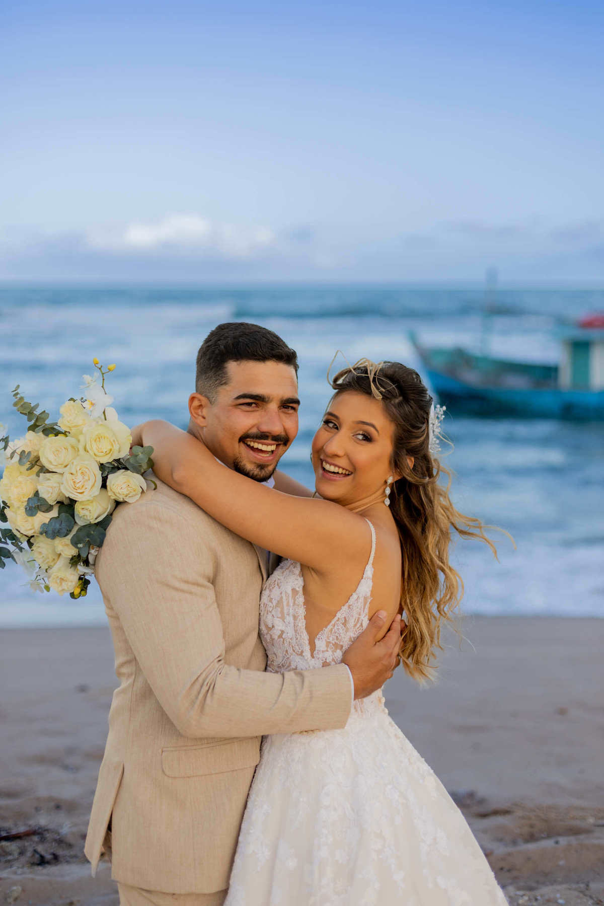 Casamento na Praia - Luiza e Vitor - Thiago Rosarii - Casando em Frente ao Mar - Fotografia de Casamento em Salvador - Fotógrafo em Salvador - Bahia