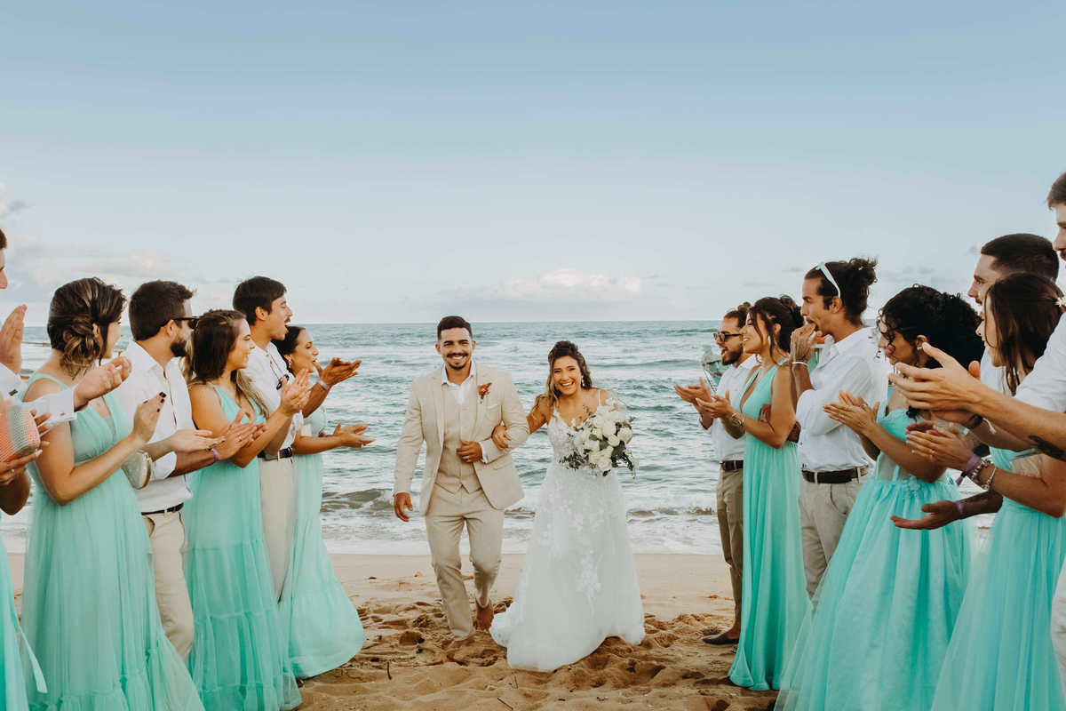 Casamento na Praia - Luiza e Vitor - Thiago Rosarii - Casando em Frente ao Mar - Fotografia de Casamento em Salvador - Fotógrafo em Salvador - Bahia