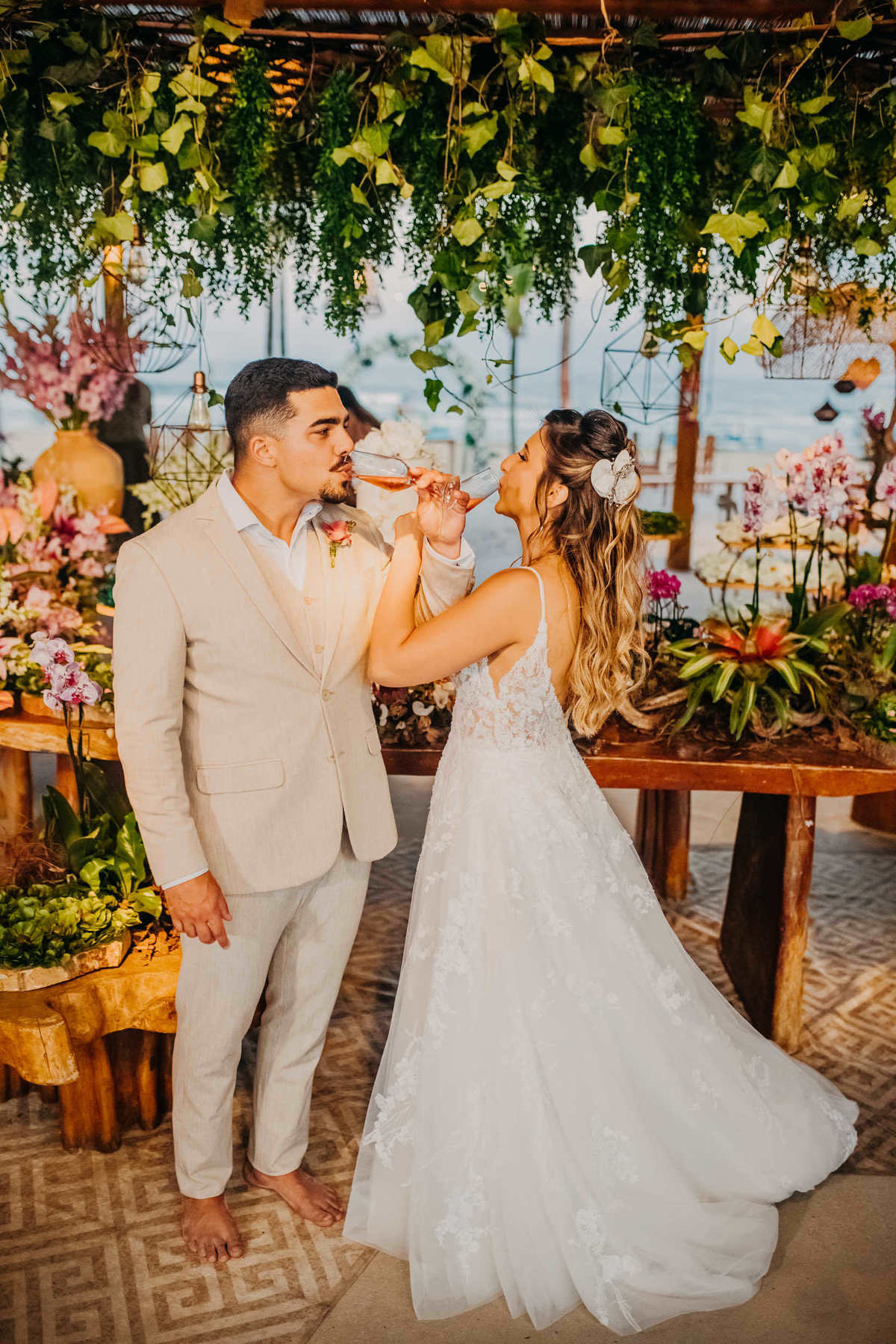 Casamento na Praia - Luiza e Vitor - Thiago Rosarii - Casando em Frente ao Mar - Fotografia de Casamento em Salvador - Fotógrafo em Salvador - Bahia