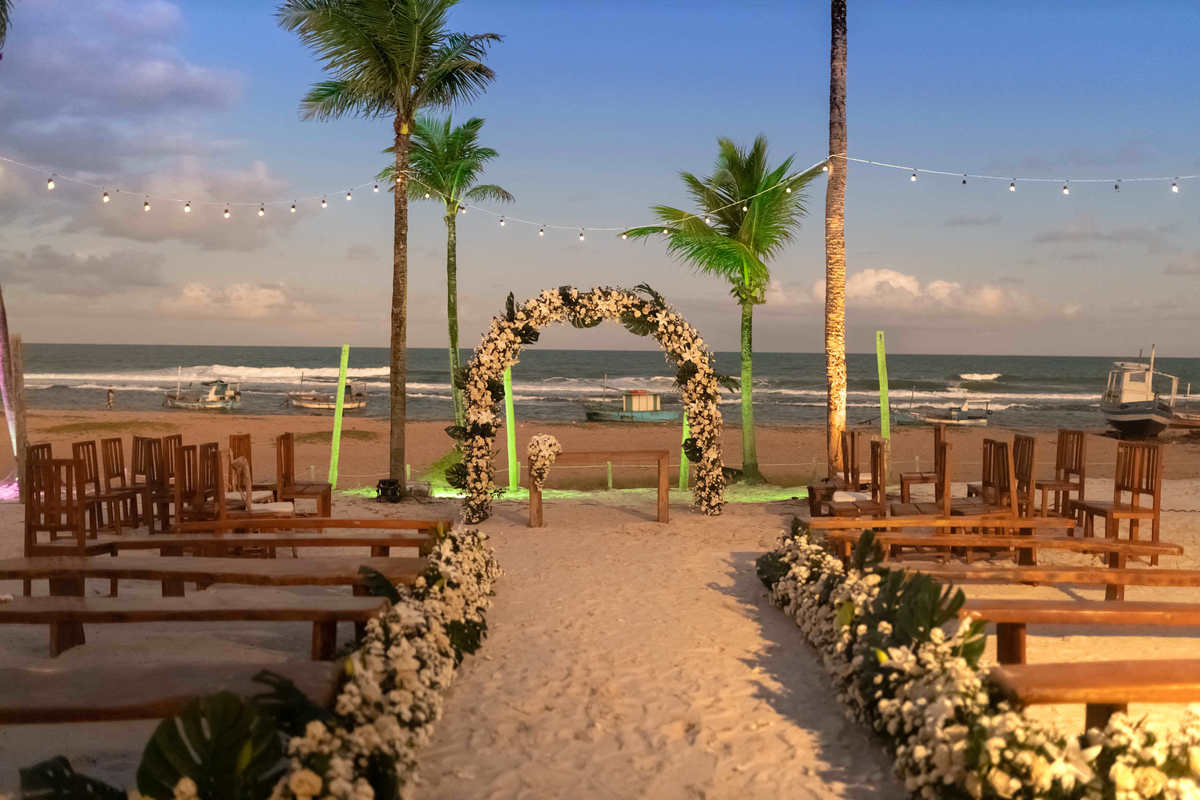 Casamento na Praia - Luiza e Vitor - Thiago Rosarii - Casando em Frente ao Mar - Fotografia de Casamento em Salvador - Fotógrafo em Salvador - Bahia