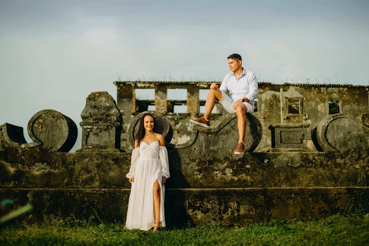 Gabriela e Wendel - Pré-Casamento - Thiago Rosarii - Fotógrafo de Casamento em Salvador - Morro de São Paulo - Rosarii Fotografia