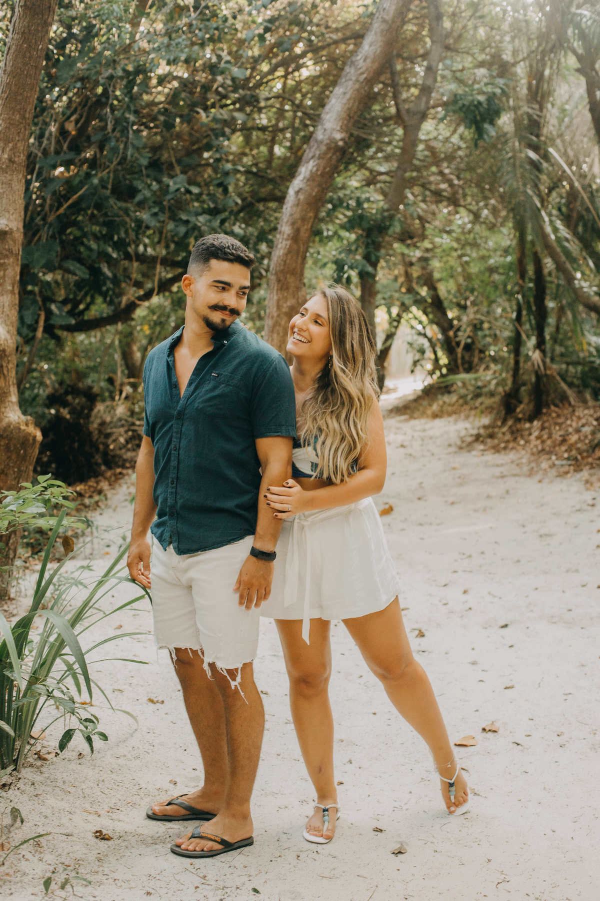 Vitor e Luisa - Pré-Casamento - Praia de Itacimirim - Thiago Rosarii - Fotógrafo de Casamento em Salvador Bahia