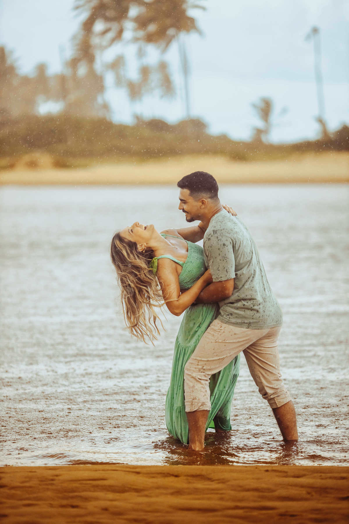 Vitor e Luisa - Pré-Casamento - Praia de Itacimirim - Thiago Rosarii - Fotógrafo de Casamento em Salvador Bahia