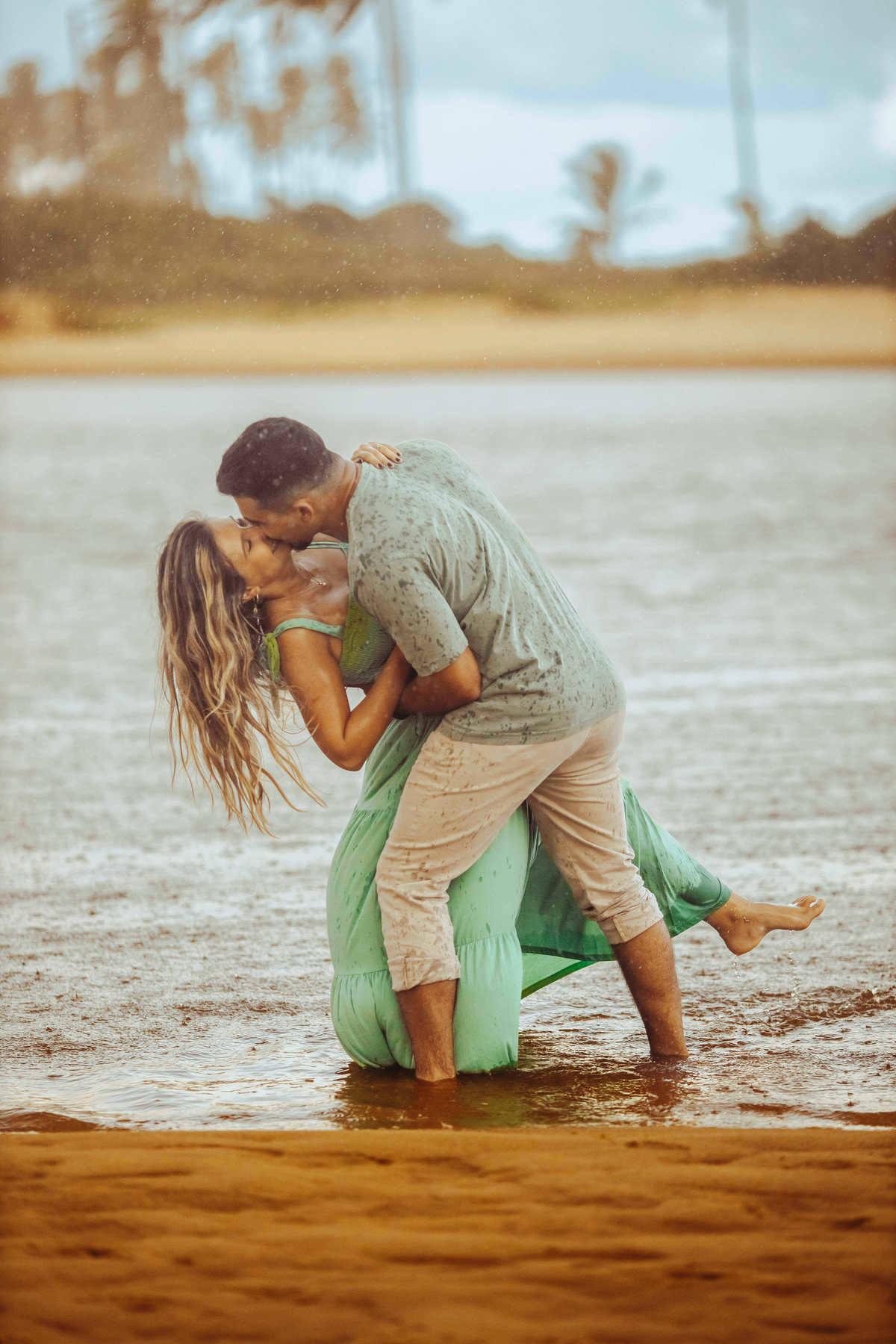 Vitor e Luisa - Pré-Casamento - Praia de Itacimirim - Thiago Rosarii - Fotógrafo de Casamento em Salvador Bahia