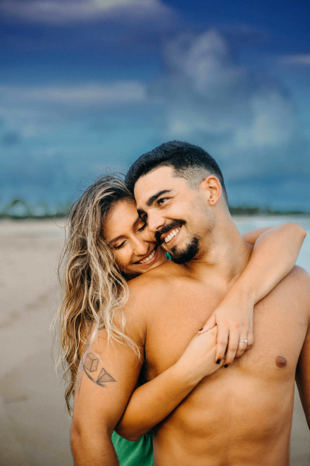 Vitor e Luisa - Pré-Casamento - Praia de Itacimirim - Thiago Rosarii - Fotógrafo de Casamento em Salvador Bahia